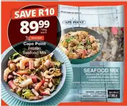 Checkers Cape Point Frozen Seafood Mix offer