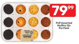 Pick n Pay PnP Assorted Muffins 12s Per Pack offer