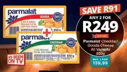 Checkers Parmalat Cheddar/Gouda Cheese offer