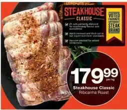 Checkers Steakhouse Classic Ribcanha Roast offer