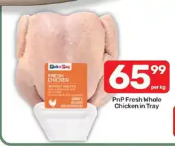 Pick n Pay PnP Fresh Whole Chicken in Tray offer