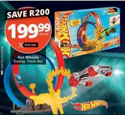 Checkers Hot Wheels Energy Track Set offer