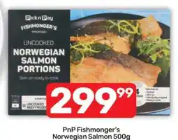 Pick n Pay PnP Fishmonger's Norwegian Salmon 500g offer