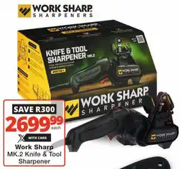 Checkers Work Sharp MK.2 Knife & Tool Sharpener offer