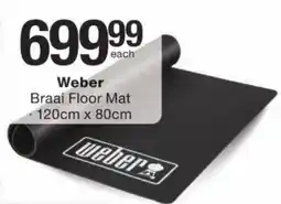 Checkers Weber Braai Floor Mat offer