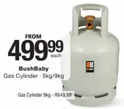 Checkers BushBaby Gas Cylinder offer