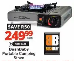 Checkers BushBaby Portable Camping Stove offer