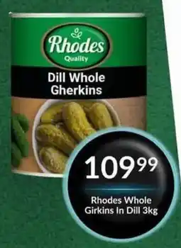 Super Save Rhodes Dill Whole Gherkins offer