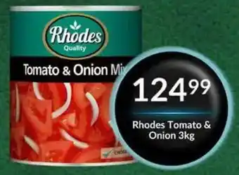 Super Save Rhodes Tomato & Onion Mix offer