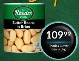 Super Save Rhodes Butter Beans in Brine offer