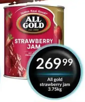 Super Save All gold strawberry jam offer