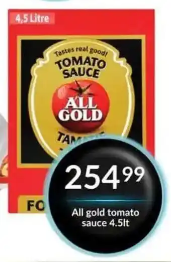 Super Save All gold tomato sauce offer