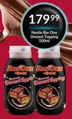 Super Save Nestle Bar One Dessert Topping offer
