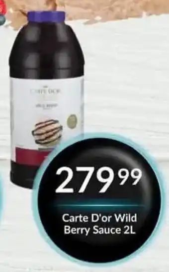 Super Save Carte D'or Wild Berry Sauce offer