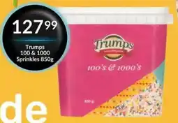 Super Save Trumps 100 & 1000 Sprinkles offer