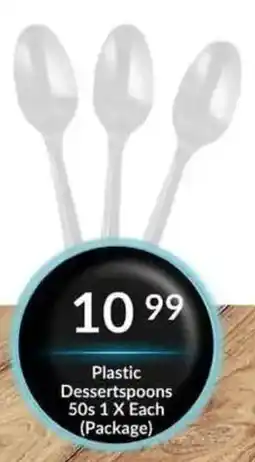 Super Save Plastic Dessert Spoons offer