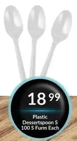Super Save Plastic Dessert Spoons offer