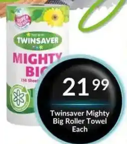 Super Save Twinsaver Mighty Big Roller Towel offer