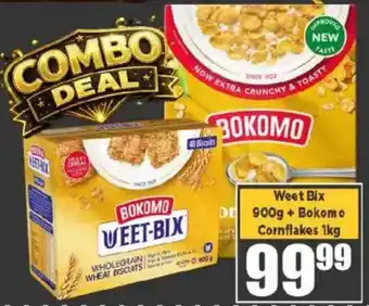 Bokomo Weetbix and Bokomo Corn Flakes