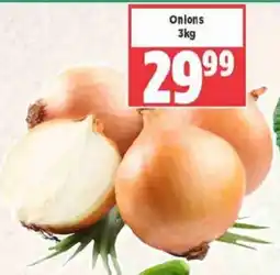 Big Save Onions offer