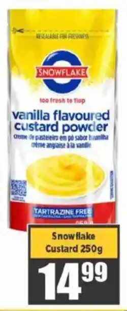 Snowflake Custard