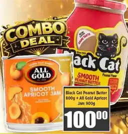 Big Save Black Cat Peanut Butter and All Gold Apricot Jam offer