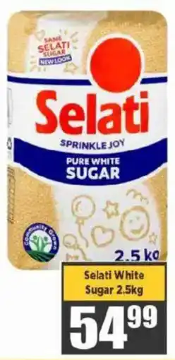 Big Save Selati White Sugar offer