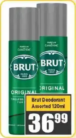 Big Save Brut Deodorant Assorted offer