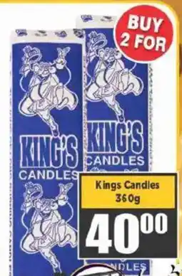 Big Save Kings Candles offer