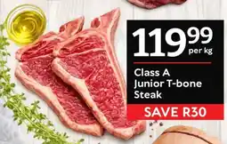 Oxford Freshmarket Class A Junior T-bone Steak offer