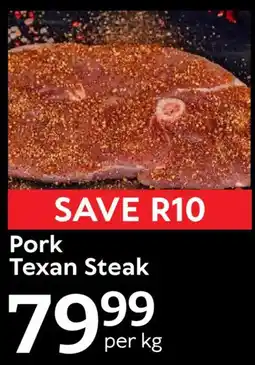 Oxford Freshmarket Pork Texan Steak offer