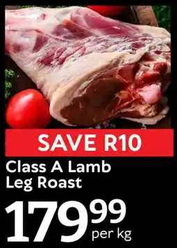 Oxford Freshmarket Class A Lamb Leg Roast offer