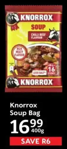 Oxford Freshmarket Knorrox Soup Bag offer