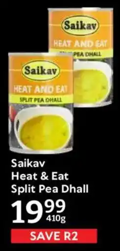 Oxford Freshmarket Saikav Heat & Eat Split Pea Dhall offer