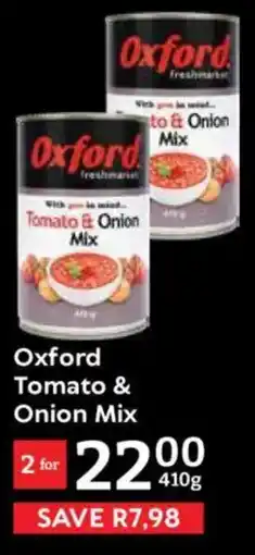 Oxford Freshmarket Oxford Tomato & Onion Mix offer