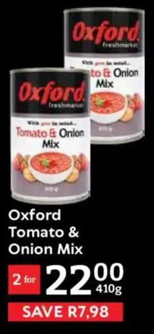 Oxford Freshmarket Oxford Tomato & Onion Mix offer