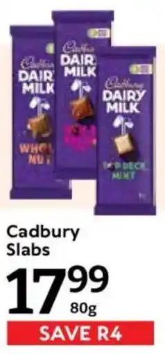 Oxford Freshmarket Cadbury Slabs offer