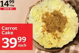 Oxford Freshmarket Carrot Cake offer
