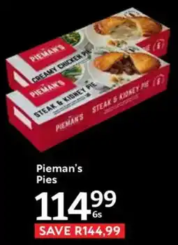 Oxford Freshmarket Pieman's Pies offer