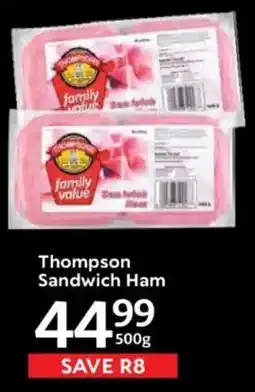 Oxford Freshmarket Thompson Sandwich Ham offer