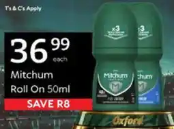 Oxford Freshmarket Mitchum Roll On offer