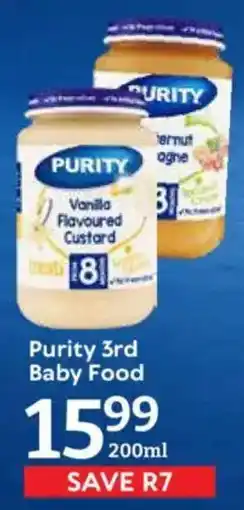 Oxford Freshmarket Purity 3rd Baby Food offer