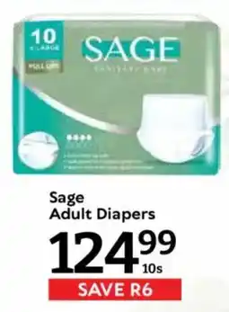 Oxford Freshmarket Sage Adult Diapers offer