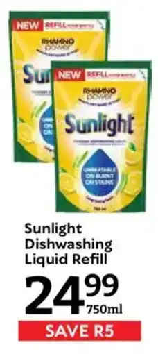 Oxford Freshmarket Sunlight Dishwashing Liquid Refill offer