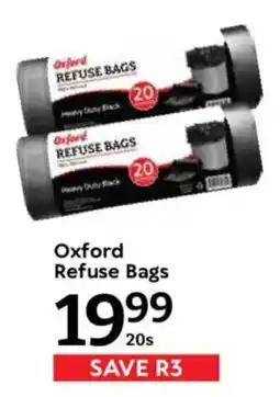 Oxford Freshmarket Oxford Refuse Bags offer