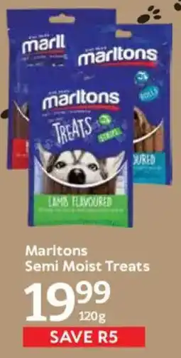 Oxford Freshmarket Marltons Semi Moist Treats offer
