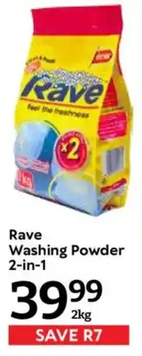 Oxford Freshmarket Rave Washing Powder 2-in-1 offer
