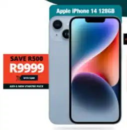Checkers Apple iPhone 14 128GB offer