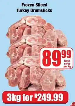 Boxer Superstores Frozen Sliced Turkey Drumsticks offer