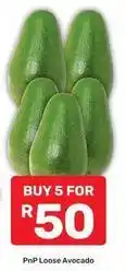 Pick n Pay Liquor Loose avocado offer